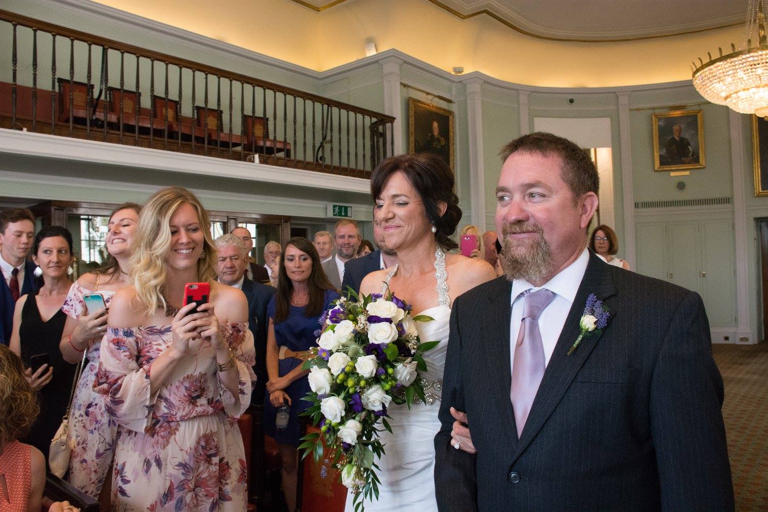 julie and george down the aisle.jpg