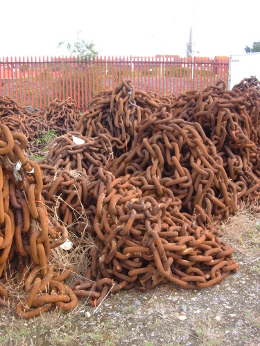 Approx 300 Tonnes of Scrap Chain (Harwich)