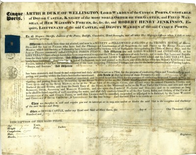 Pilot Cinque Ports Licence 1843 T M Mackie.jpg