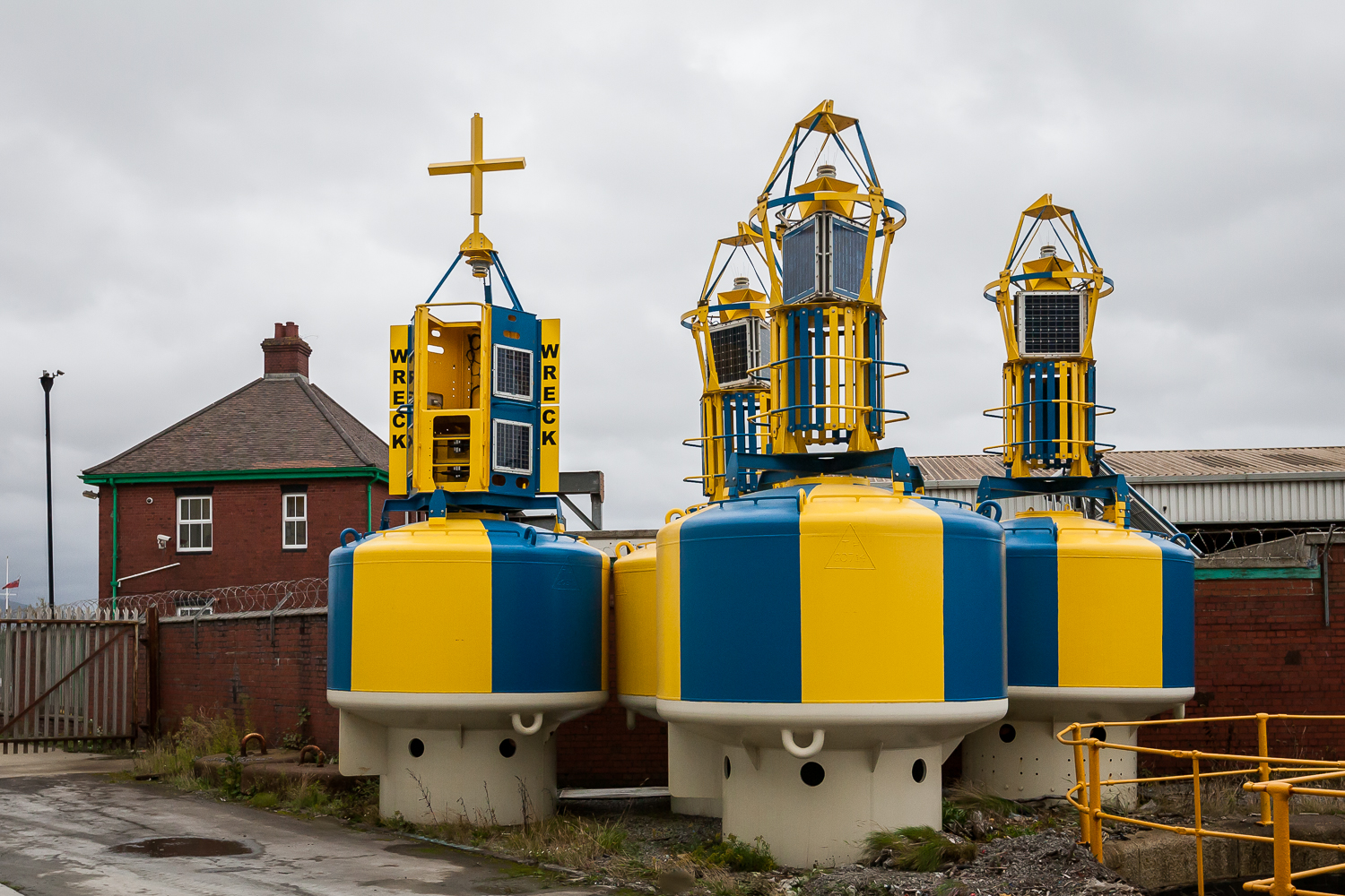 Type two emergency wreck buoys in Swansea.jpg
