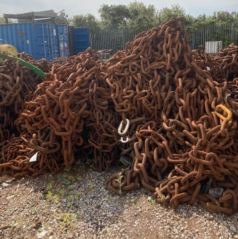 Approx. 25 Tonnes of Scrap chain (Swansea)